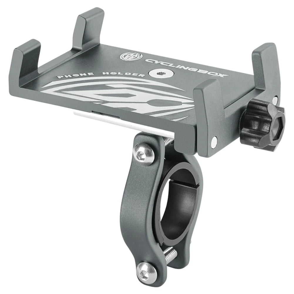 Universal Bike Phone Mount Aluminum Handlebar Holder Scooter GPS