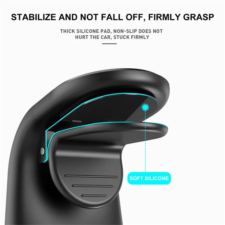 Magnetic Car Phone Holder Air Vent Mount 360° Rotation