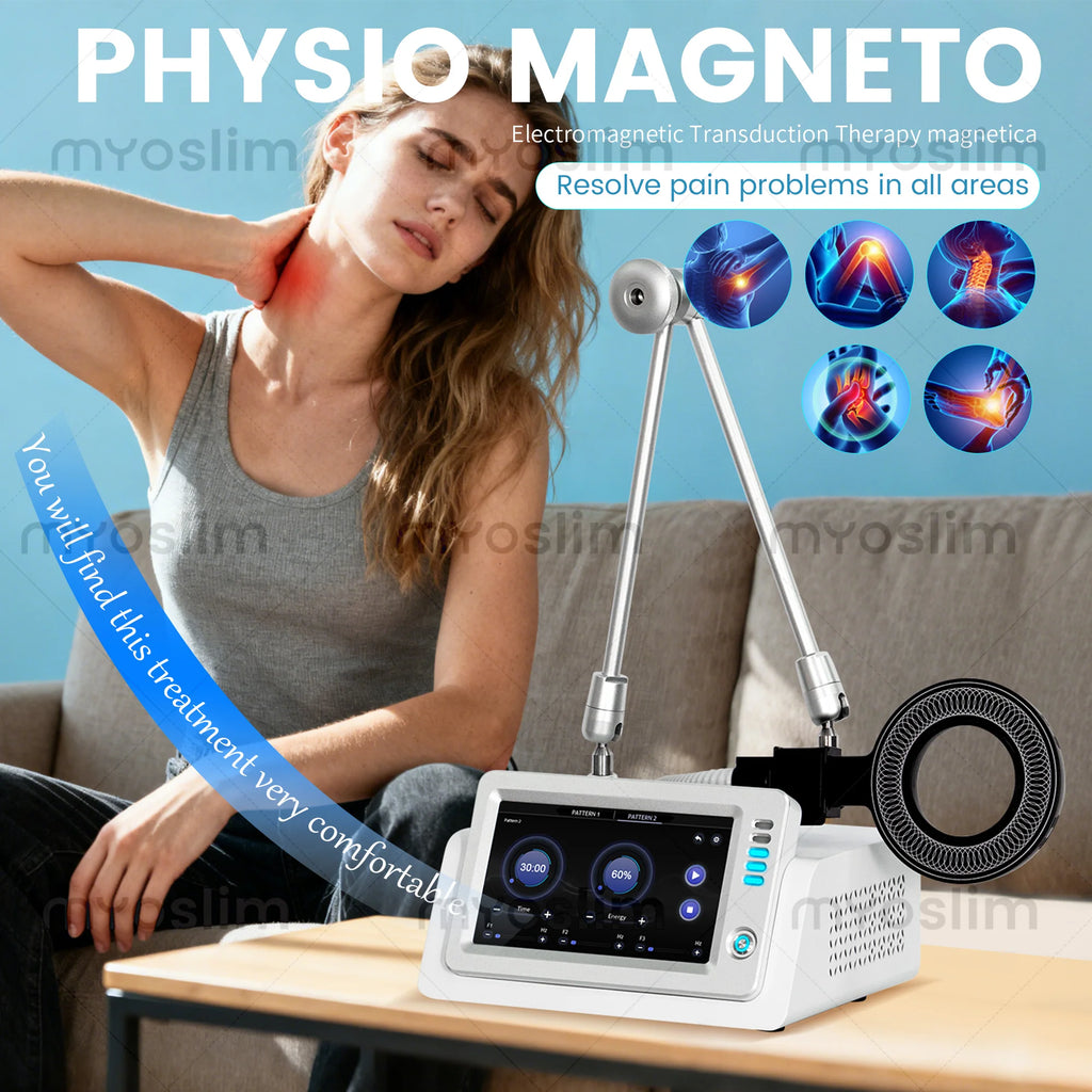 Non-Invasive Pulsed Magnetic Device - Relieve Chronic Pain & Sports Injury Recovery 10.1 Inch Touch Screen For Joint Health