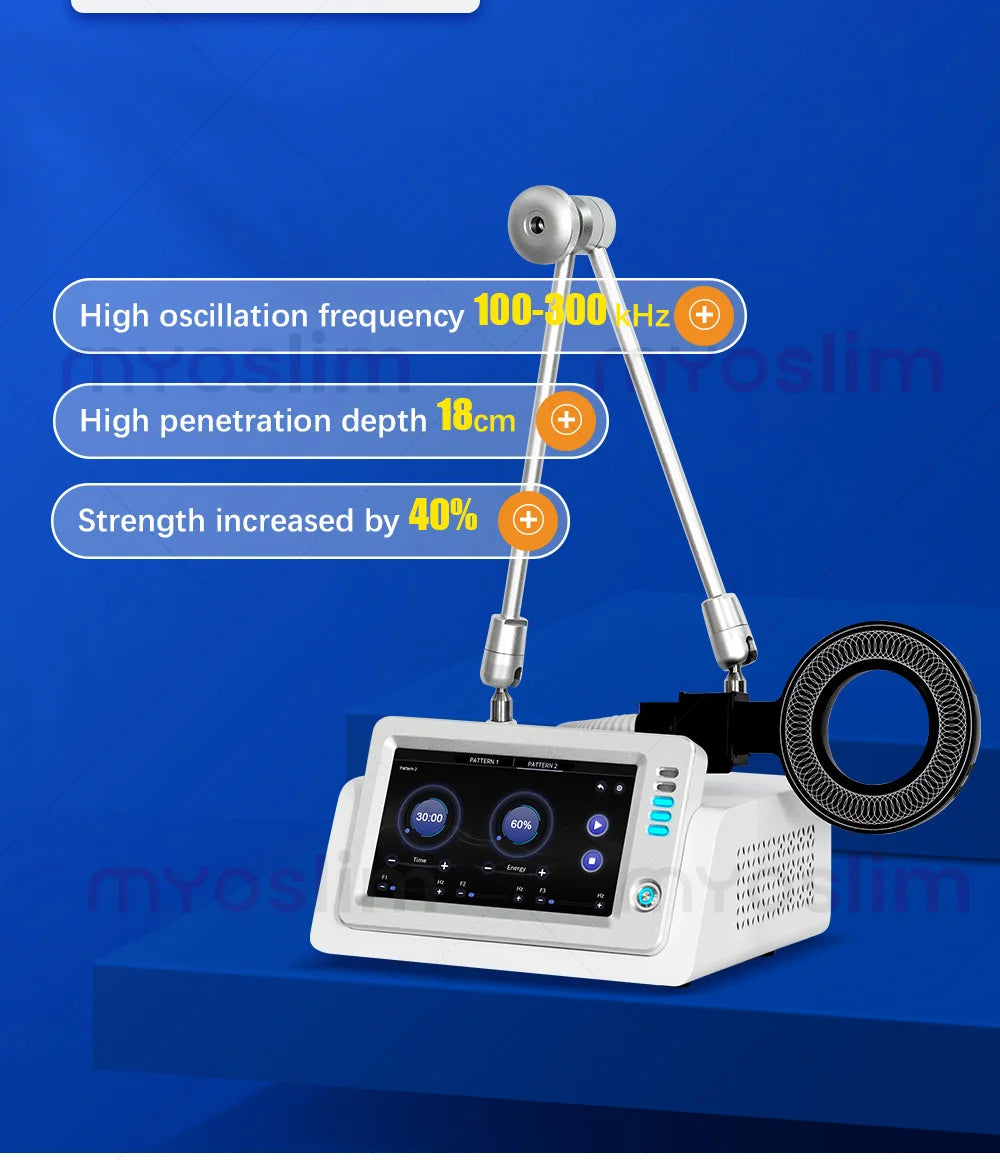 Non-Invasive Pulsed Magnetic Device - Relieve Chronic Pain & Sports Injury Recovery 10.1 Inch Touch Screen For Joint Health