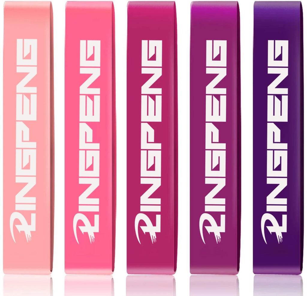 5pcs Fitness Resistance Bands Set-Include 5Colors,Exercise Tension Bands,Working Out,Exercise Gym,Yoga Training and Home Fitness