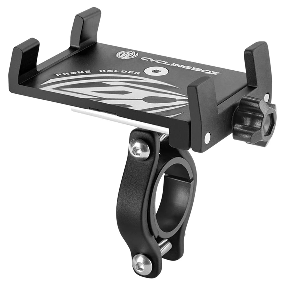 Universal Bike Phone Mount Aluminum Handlebar Holder Scooter GPS