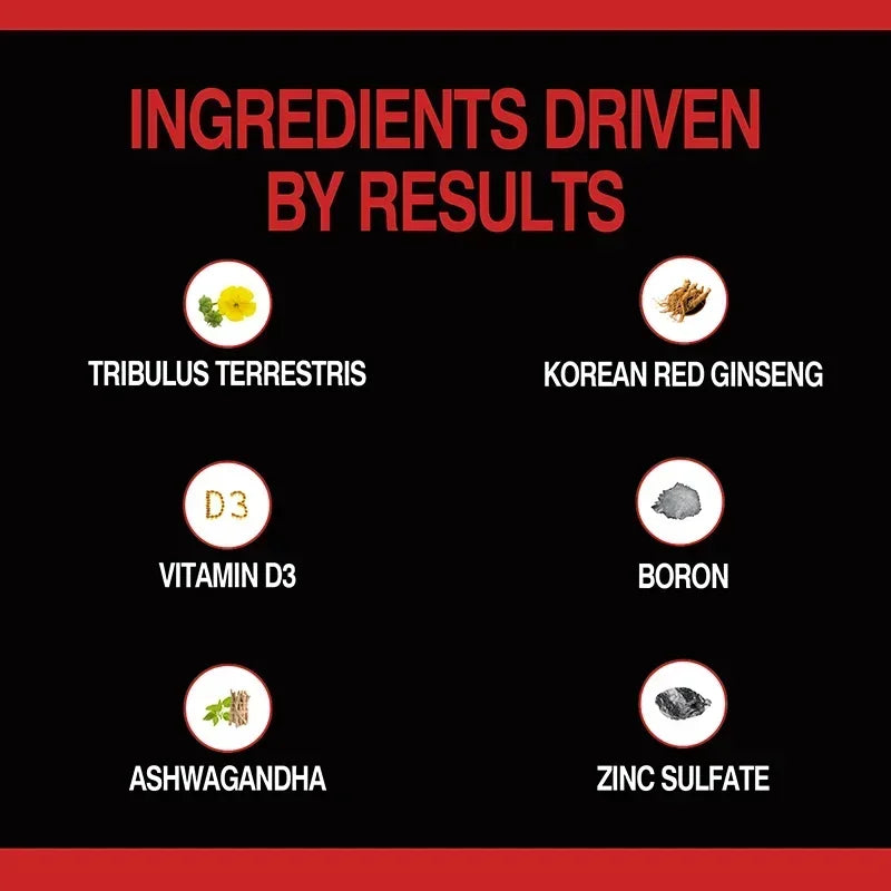 Muscle Supplement - Muscle Mass Increase, Anabolic Activity Support,Muscle Development,Increased Strength - 120 Capsules