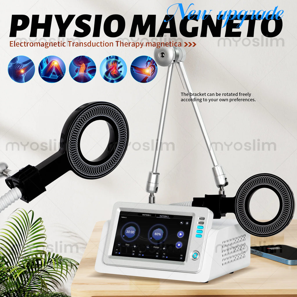 Non-Invasive Pulsed Magnetic Device - Relieve Chronic Pain & Sports Injury Recovery 10.1 Inch Touch Screen For Joint Health